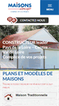 Mobile Screenshot of maisons-concept.com